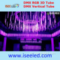 3D အကျိုးသက်ရောက်မှု RGB Pixel LED Tube ဘားအတွက်ပြွန်